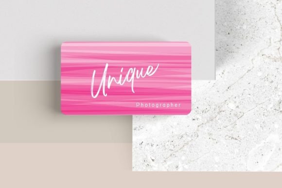 Editable Canva Business Card #68: Your Modern Networking Tool