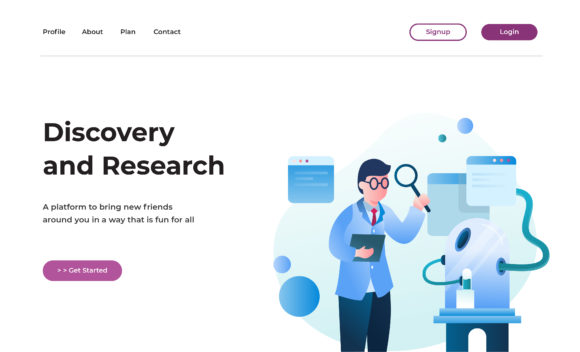 Elevate Your Brand with This 3D Landing Page Template