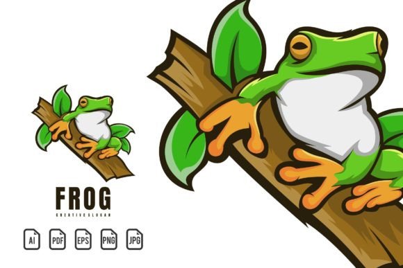 Frog Mascot Logo: A Versatile Template for Your Brand