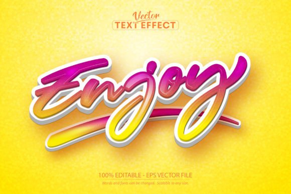 Inject Fun and Personality with the Enjoy Text Effect