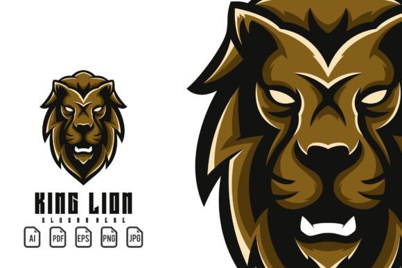 King Lion Mascot Logo: Unleash Your Brand's Regal Power