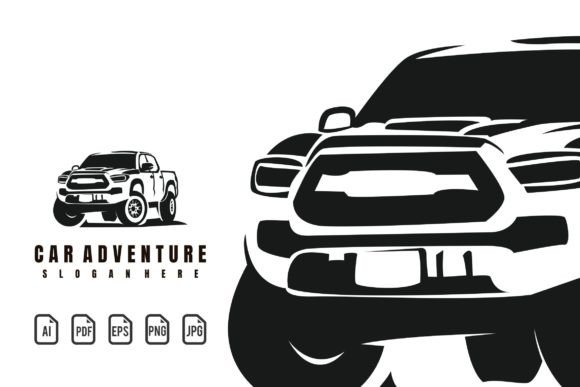 Rev Up Your Brand with the Car Adventure Logo Template