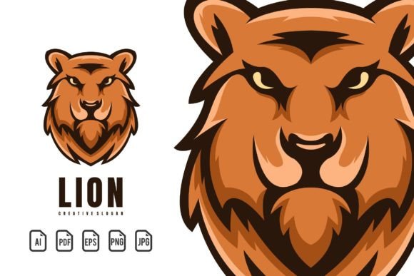 Unleash a Powerful Brand with a Lion Mascot Logo