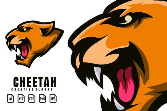Unleash Your Brand's Speed with a Cheetah Mascot Logo