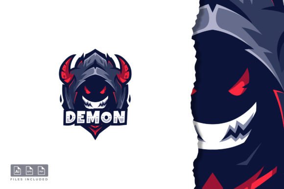 Unleash Your Team's Spirit with Demon - Mascot & E-sport Logo